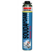 Пена монтажная полиуретановая профессиональная - 870ml MAX 70L летняя SOUDAL