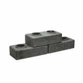 Кирпич облицовочный LEGO (чёрный) 240*120*60мм