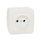 Розетка Elmos 16 A 230 В Белый