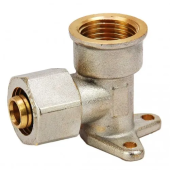 Угловой фитинг Pex-al для радиаторов F, HF - 16x1/2"