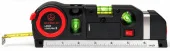Строительный уровень Laser Level Pro 3 с лазером и рулеткой