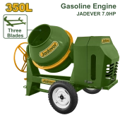 Бетономешалка бензиновая 350L 7,0HP  JDCM2U906 Jadever