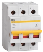 Выключатель нагрузки ВН-32Ш 3Р 100А IEK
