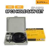 Набор режущих коронок для ГКЛ (63мм, 75мм, 88мм, 100мм, 126мм) EP-10219, Epica Star