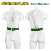 Страховочный ремень с тросом 12 мм *1,5 м  JDSQ1501 Jadever