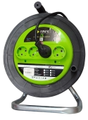 Катушка с кабелем 4 розетки 2P+E/30m 3*2.5