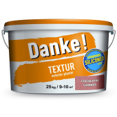 Декоративная штукатурка DANKE TEXTUR 25 кг, Шоколад Светлый (Chocolate Luminos)
