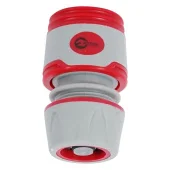 Конектор с аквастопом 1/2" для шланга 1/2" INTERTOOL GE-1119