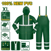 Костюм дождевой с светоотражающими полосами, размер XL; Jadever