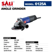 Машина углошлифовальная 900 Вт, 11000rpm, SALI 6125A, 125 мм (Болгарка)