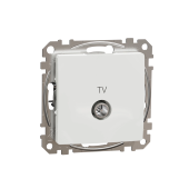 ТВ розетка Schneider-Electric sedna белый