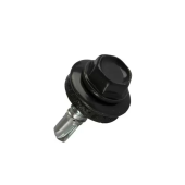 Саморез 4,8x19мм RAL9005 по металлу кровельный_EPDM