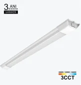 Светильник LED Batten 20W белый 3CCT IP20 2400lm Ra80 230V 600x65x25mm PL-FPT20L-3CCT