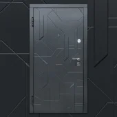 Дверь входная металлическая Aplot Classic Econom, 860*2040мм, R, E226-3D Antratit DM202-S3P, E226 Antratit