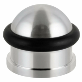 Стопор дверной напольный 30x28мм винтового крепления, хромированный