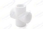 Крестовина PP-R Ø25 мм PN25, белый, RTP