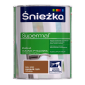 Масляно-фталевая эмаль SNIEZKA Supermal 0,8л, светлый горох