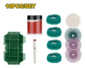 Набор аксессуаров для мини-дрели 10ед. для шлифовки/полировки JDRR5010 Jadever