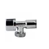 Кран 1/2″ х 3/4″ стиральная машина угловой KOER шаровый KR511