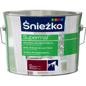 Масляно-фталевая эмаль SNIEZKA Supermal 2,5л, вишневая