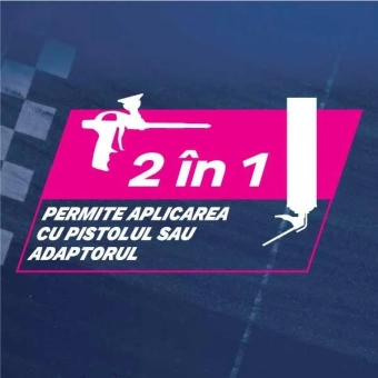 Клей-пена монтажная полиуретановая Bostik Fixpro Turbo+ 750мл COMBI 