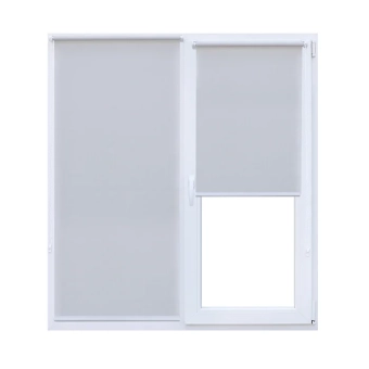 Рулонные шторы SHANTUNG 0550, Бежевый, 0.55×1.70 м