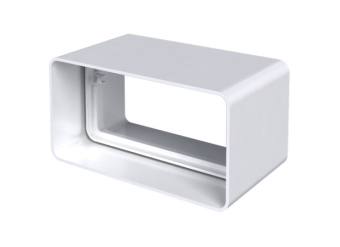 Соединитель для воздуховодов прямоугольного сечения 5,5*11 см, ERA, прямой