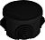 Распределительная коробка e.db.pro.d50.50u.black, черная