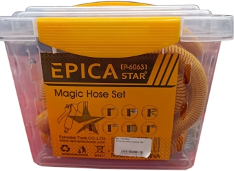 Гибкий садовый шланг 15м расширяемый многофункциональный водяной шланг, 7 режим. распылитель, EP-60631, Epica Star