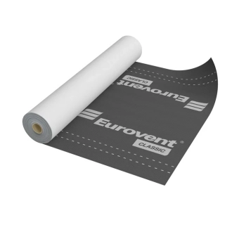 Супердиффузионная паропроницаемая трехслойная мембрана CLASSIC 120 г/м², 1,5 м x 50 м