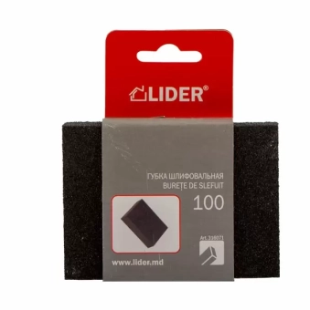 Губка шлифовальная четырехсторонняя P220, 100*70*25мм, Profmet