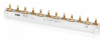 Шина соединительная 2P 63A PIN (штырь) 214мм ABB