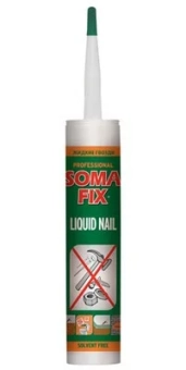 Жидкие гвозди на водной основе, белые, 310 ml, SomaFix