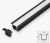 Профиль LED врезной 3m черный 15*10mm PL-1510A-BL 3m алюминий PANLIGHT Профиль LED врезной 3m черный 15*10mm PL-1510A-BL 3m алюминий PANLIGHT