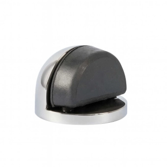 Стопор дверной напольный H-30мм полусфера, хромированный