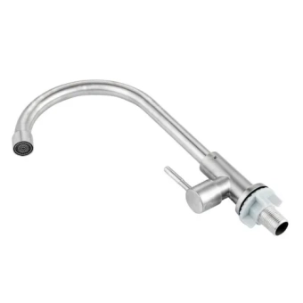 Смеситель из нержавеющей стали, для холодной воды, Aquafix - 803, матовый.