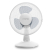 Вентилятор настольный 25 Wt белый TROTEC