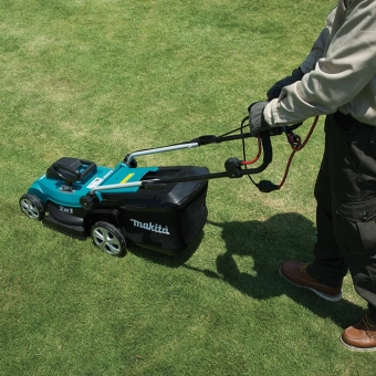 Газонокосилка электрическая 1200W, ширина 33 см, MAKITA