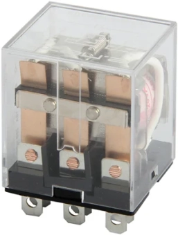 Реле промежуточное e.control.p1031 10А, 3 группы контактов, катушка 12В DC