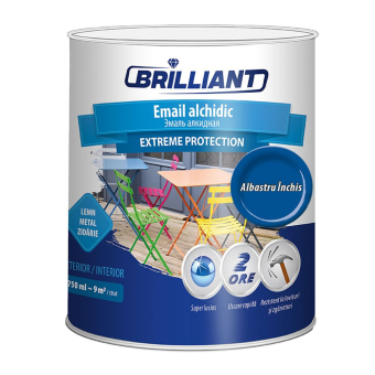 Эмаль алкидная Extreme Protection темно-синий 0.75л