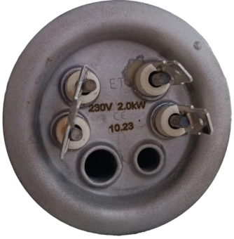 Тэн д/бойлера на фланце d.63mm L240mm (резьба анод М4) 2000W 2000-2