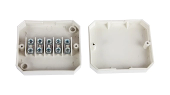 Коробка распределительная с клеммником, 85х85х35 мм, IP 44, Р 4, внешняя