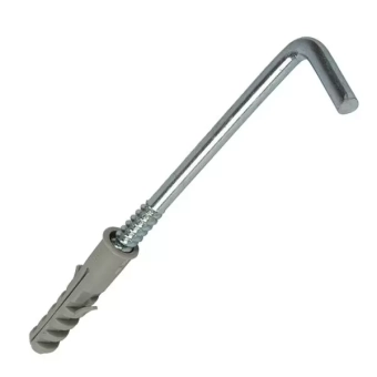 Дюбель 12/8,0x80 полипропиленовый с прямым крюком