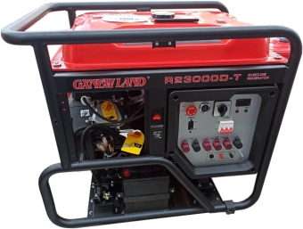 Электрогенератор на бензине 220/380V 27HP, 17-18kW, Двух-цилиндровый V-образ OHV, R23000D-T, GX NewLand