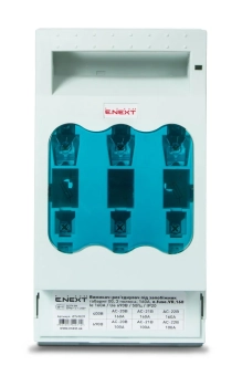 Выключатель-разъеденитель под предохранитель, габарит 00, 3 полюса, 160А