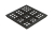Решетка ливневая чугунная Basic для дождеприемника 400х400 С250 (390x390x66)