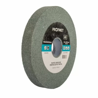 Круг для шлифовки металла Ø150*20*32мм 63C (зеленый), Profmet