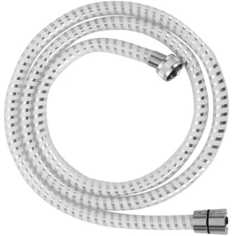 Шланг для душа ПВХ серый 175см