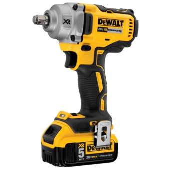 Гайковерт ударный на аккумуляторе 18V, 2*5Ah Li-Ion, DCF894HP2 XR BL, DeWalt