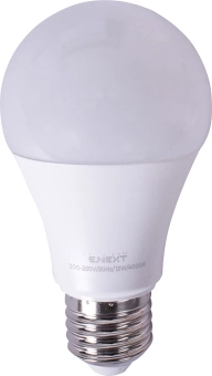 Лампа светодиодная LED A60 E27 12Вт 4000К E.NEXT